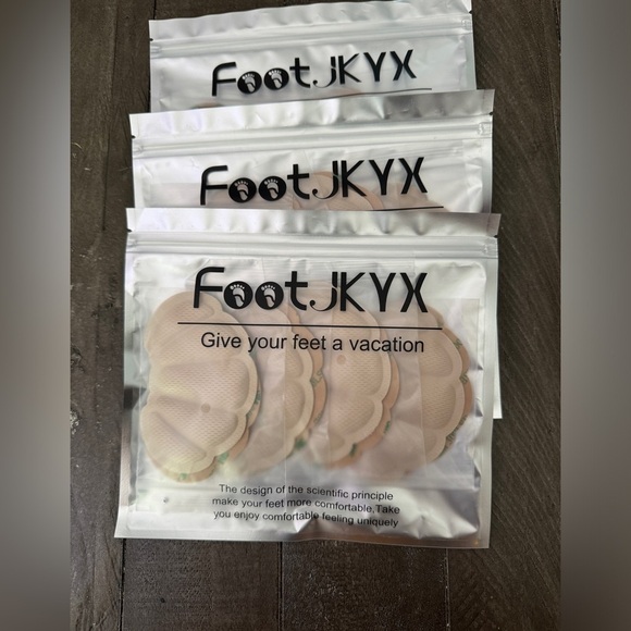 FootJKYX Heel Cushion Pads Shoe Inserts 3 Packs of 4 sets each - Picture 1 of 3